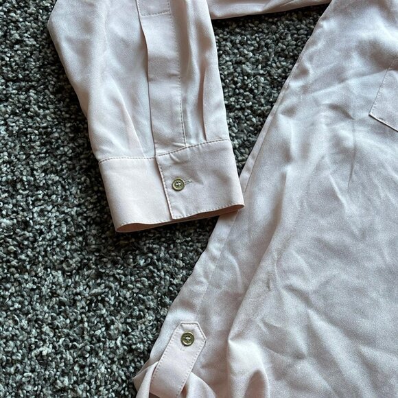 Baby Pink Calvin Klein Long Sleeve Lightweight Women's Medium Cardigan - Picture 7 of 8